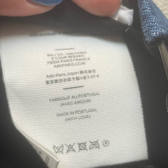 Ami Paris logo denim cap - Picture 6 of 10